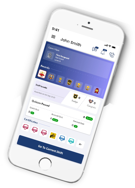 StaffWizard Payroll Mobile App Example